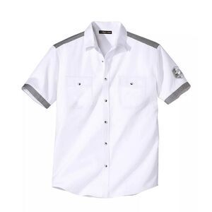 Atlas For Men Mens Pilot Shirt / White